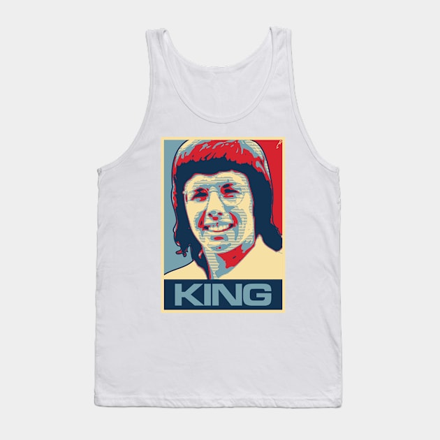 King Tank Top by DAFTFISH